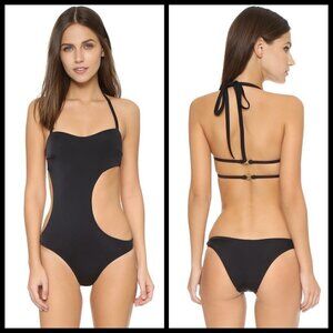 💕L'AGENT by AGENT PROVOCATEUR💕 Agata Swimsuit ~ Black Small NWT